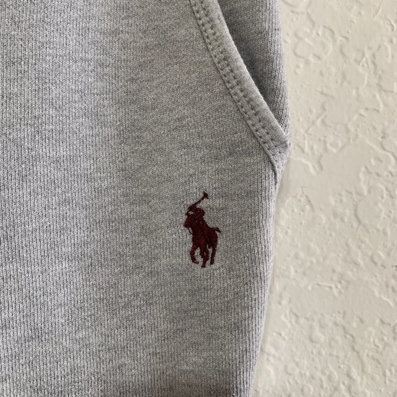 Polo Ralph Lauren x Streetwear Gray Sweat Pant Womens Small Drawstring - Picture 3 of 13